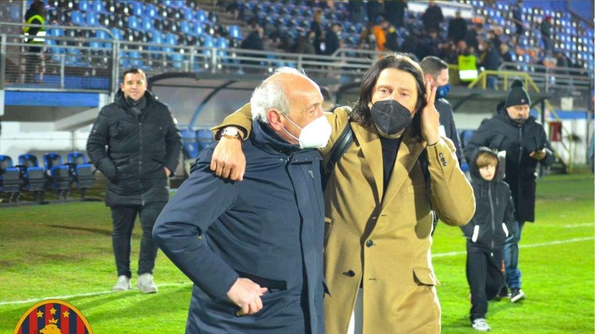 Potenza, al "Francioni" di Latina si è rivisto il presidente Caiata