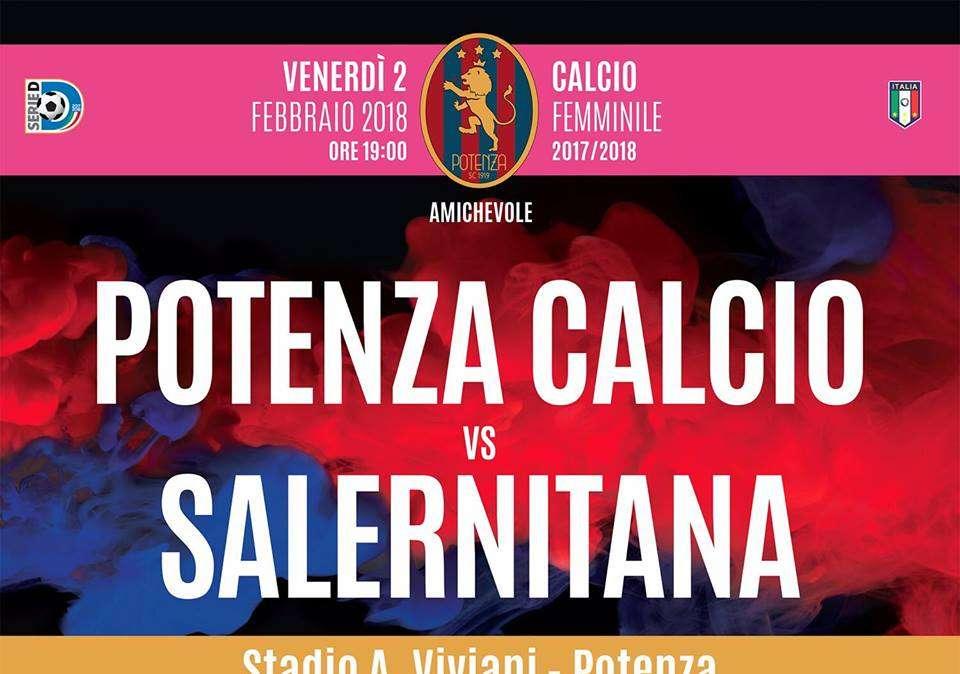 Femminile: il Potenza affronta in amichevole la Salernitana.