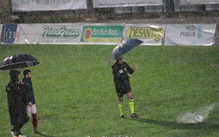 Bitonto-Francavilla, recupero fissato al 30 novembre: si riparte dal 56′ sullo 0-0