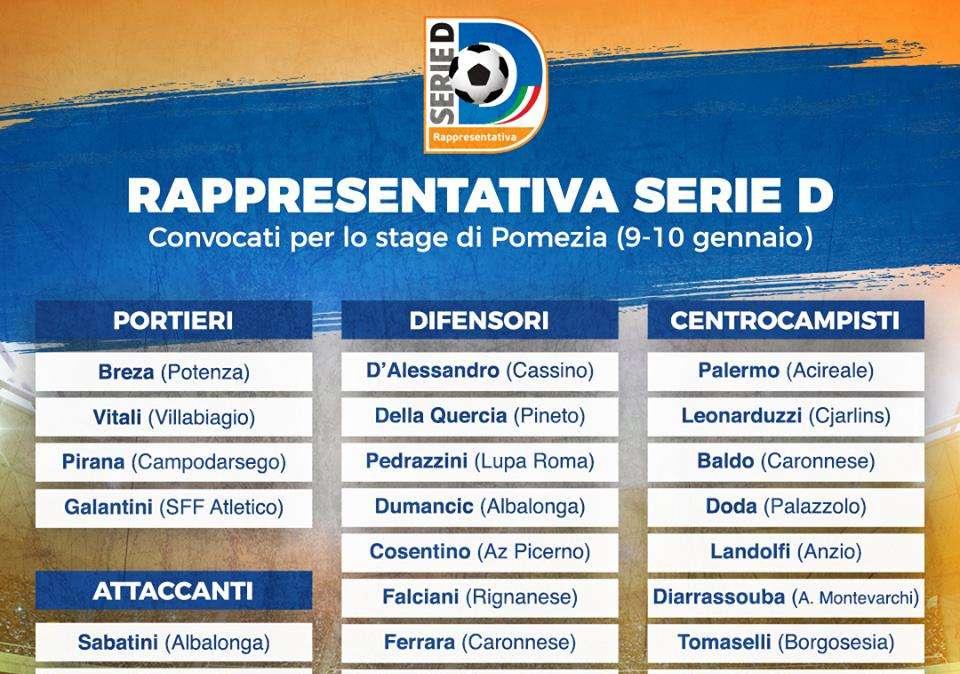 Rappresentativa Serie D... Breza SI... Panico NO...