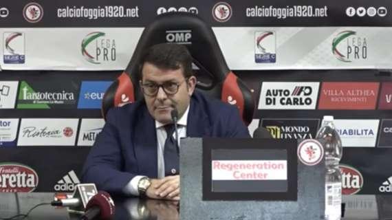 Foggia, dopo la sconfitta contro il Lecco parla patron Canonico: "Non ci stiamo, non è ancora finita"