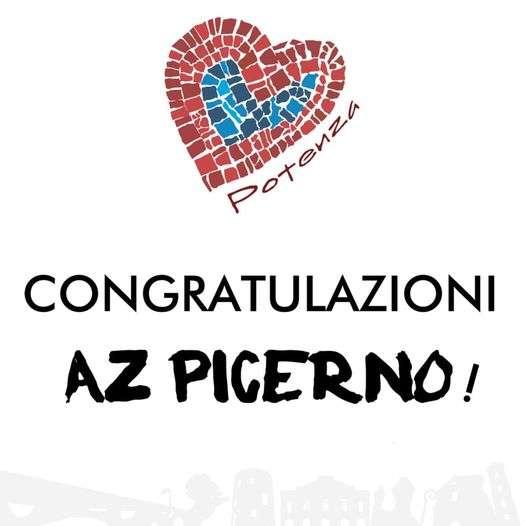 Il Potenza si congratula con il Picerno