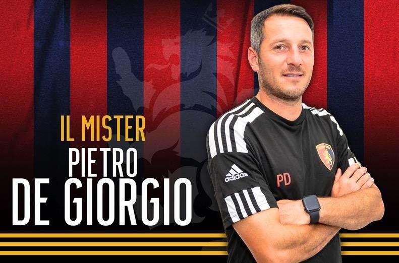 Mister Pietro De Giorgio: "Mi aspetto e mi auguro un campionato importante ma lavoriamo step dopo step"