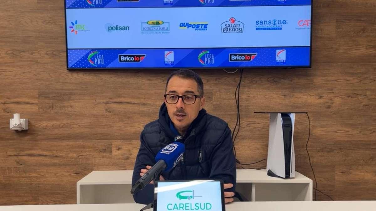 Picerno, mister Emilio Longo: "Peccato non aver legittimato la prestazione del primo tempo con un gol"