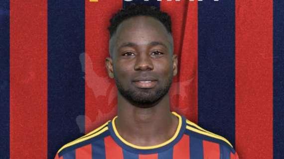 L'ex Potenza Bright Gyamfi ricomincia dal Messina: "Ho il fuoco dentro e tanta voglia di giocare"
