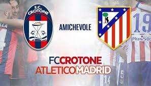 Sabato l'Atletico Madrid sarà di scena in Calabria...