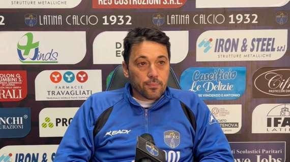 Di Donato allenatore Latina: "Contro il Potenza l'arbitro non ci ha fischiato un rigore che poteva anche cambiare la partita"