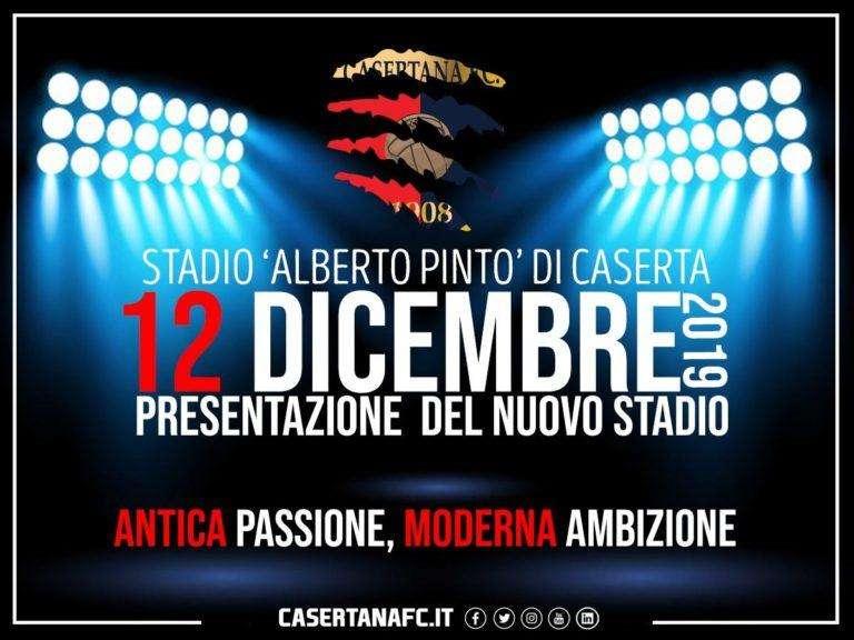A Caserta fanno sul serio, il nuovo stadio dei falchetti da sogno potrebbe diventare realtà.