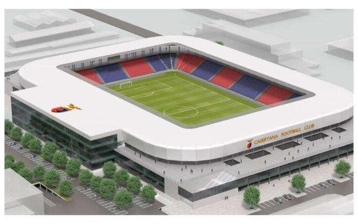 Il nuovo stadio della Casertana è sempre più realtà