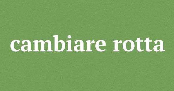 Serve cambiare rotta.