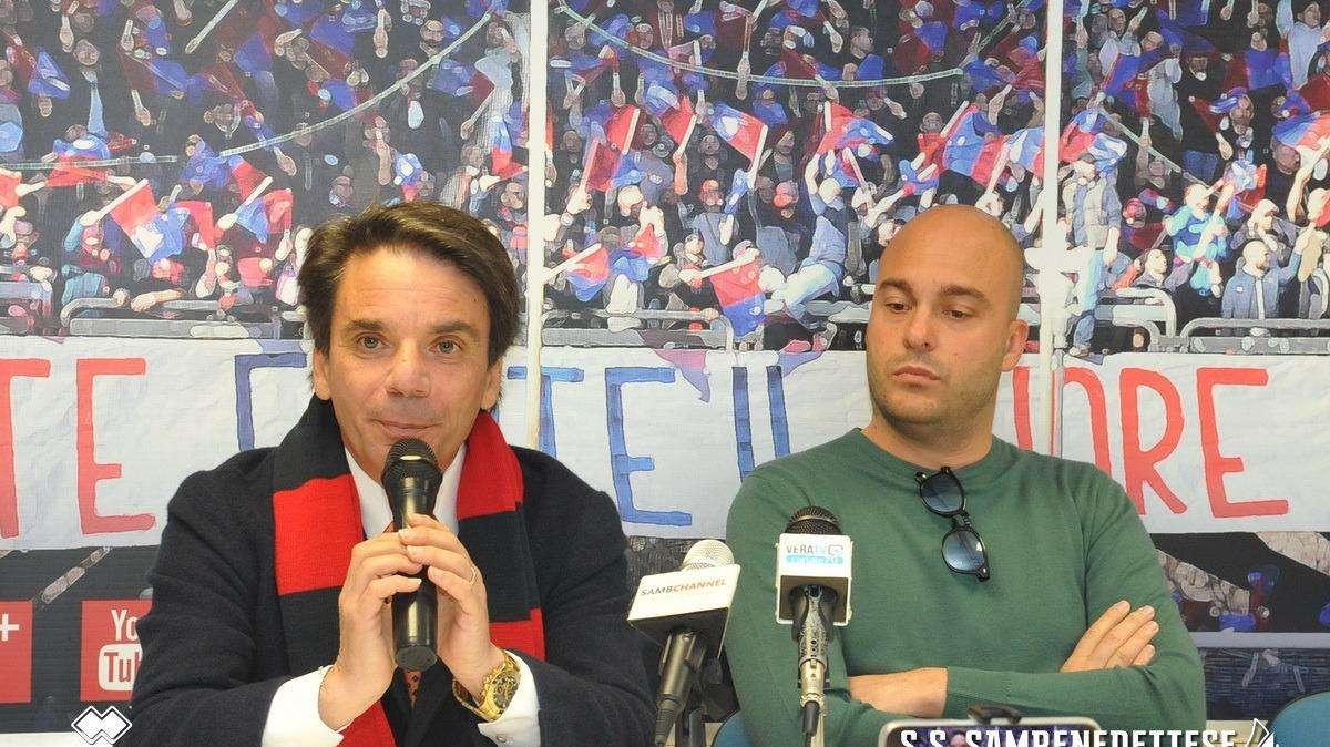 Capuano: "Sognavo di allenare la Sambenedettese..."