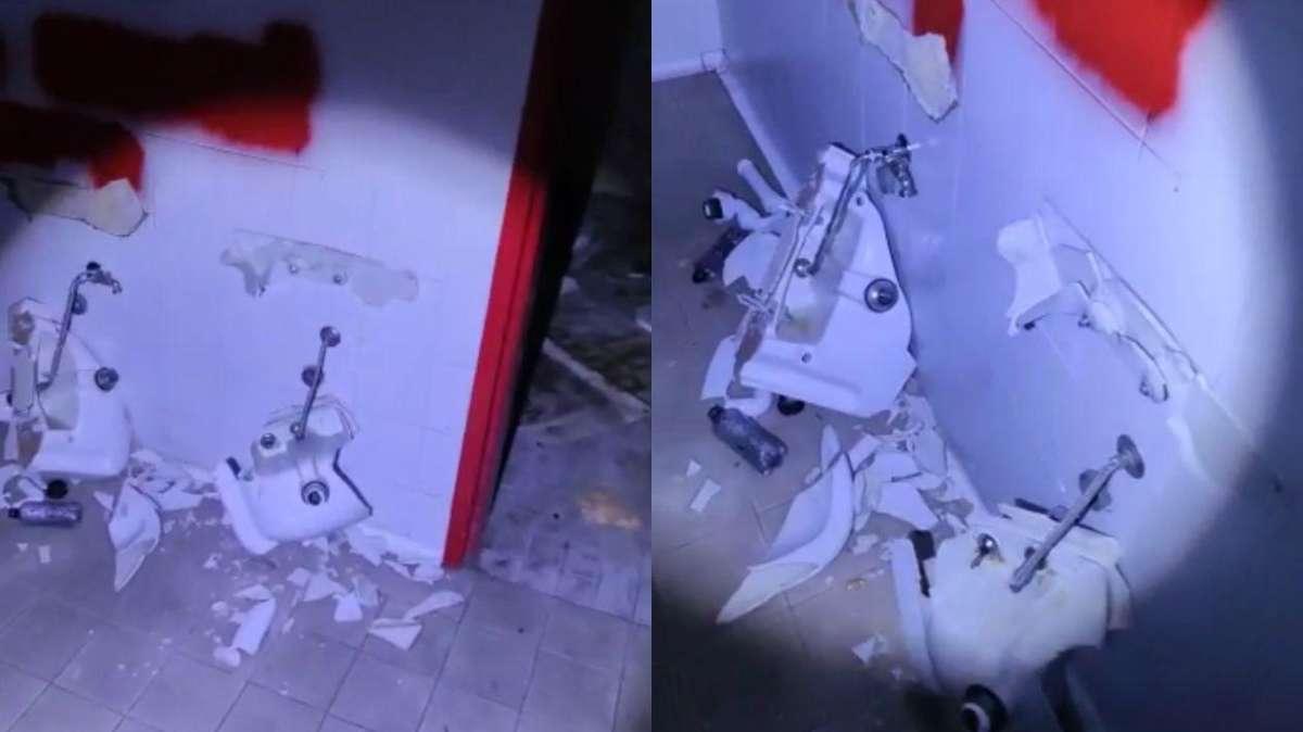 Altamura, bagni del settore ospiti distrutti: disposta la chiusura dello stadio D'Angelo per 10 giorni