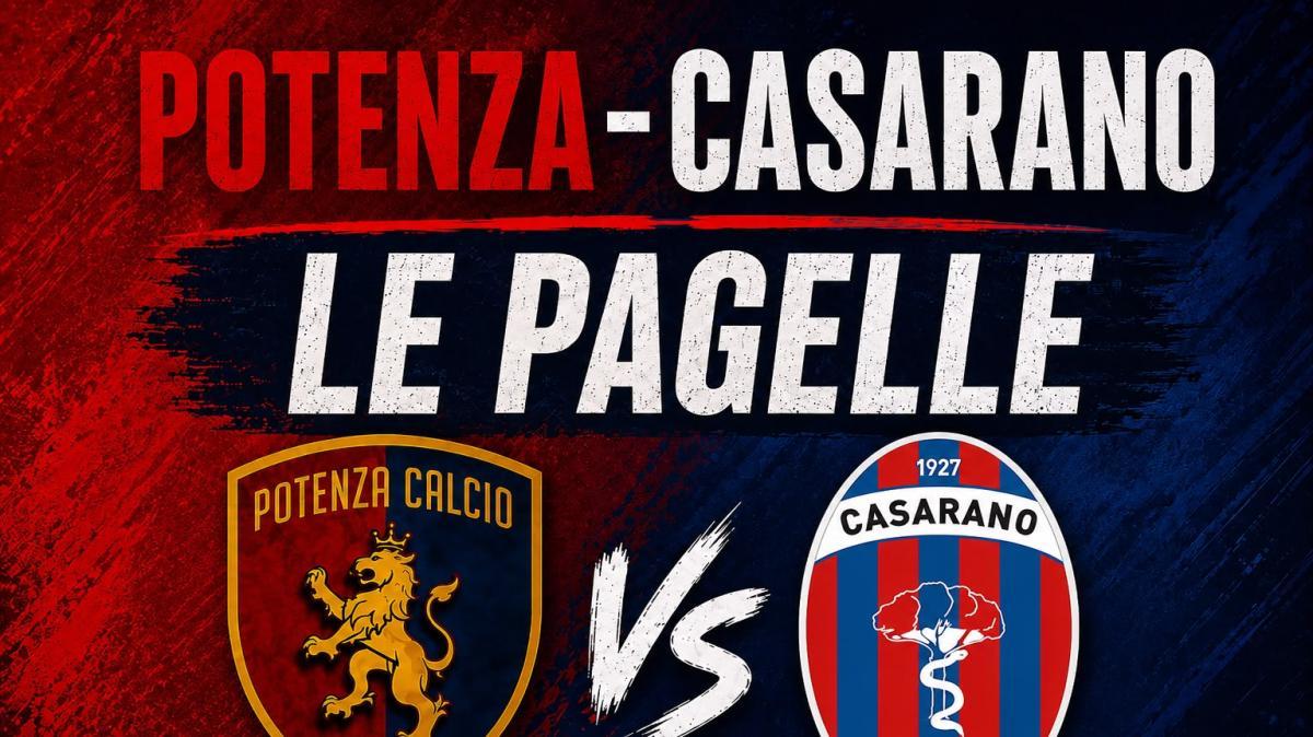 Potenza-Casarano 4-1, le pagelle: Bando brilla, Tisci azzecca tutto