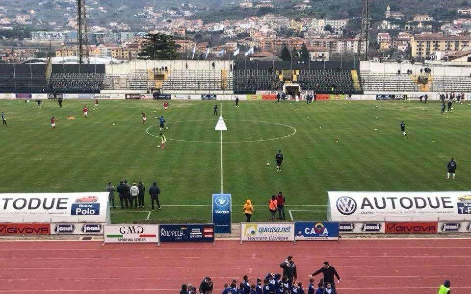 La scure del giudice sportivo sulla Cavese: multa e gara a porte chiuse...