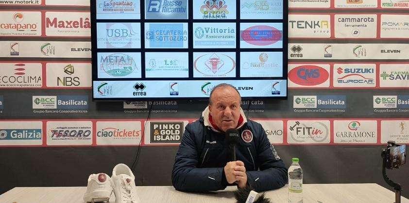 Potenza, mister Arleo: "Con la Paganese è la partita della vita"