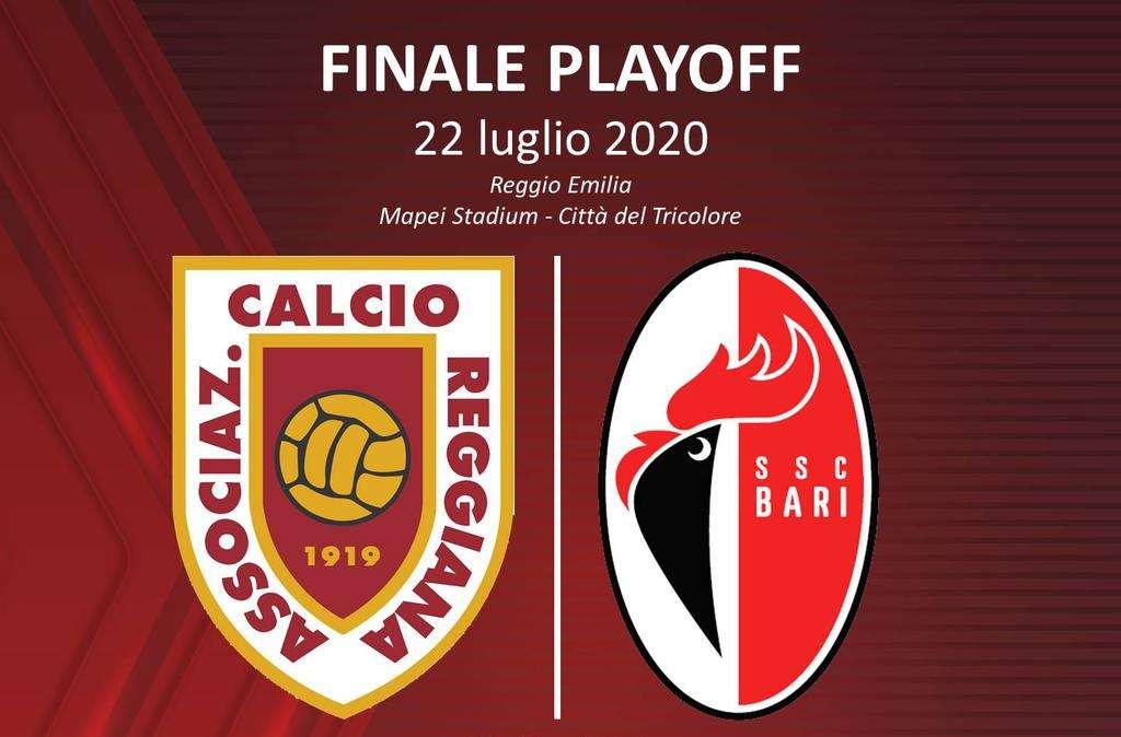 Finale play off Reggiana-Bari, ecco l'arbitro del match e le quote della sfida