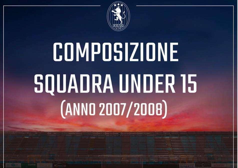 Potenza, parte lo stage per l’Under 15