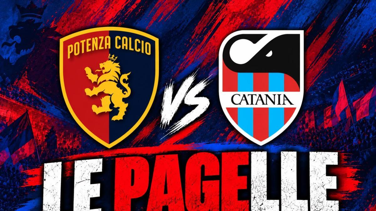 Potenza-Catania 2-1, le pagelle: Ghisolfi e Castorani stendono gli etnei