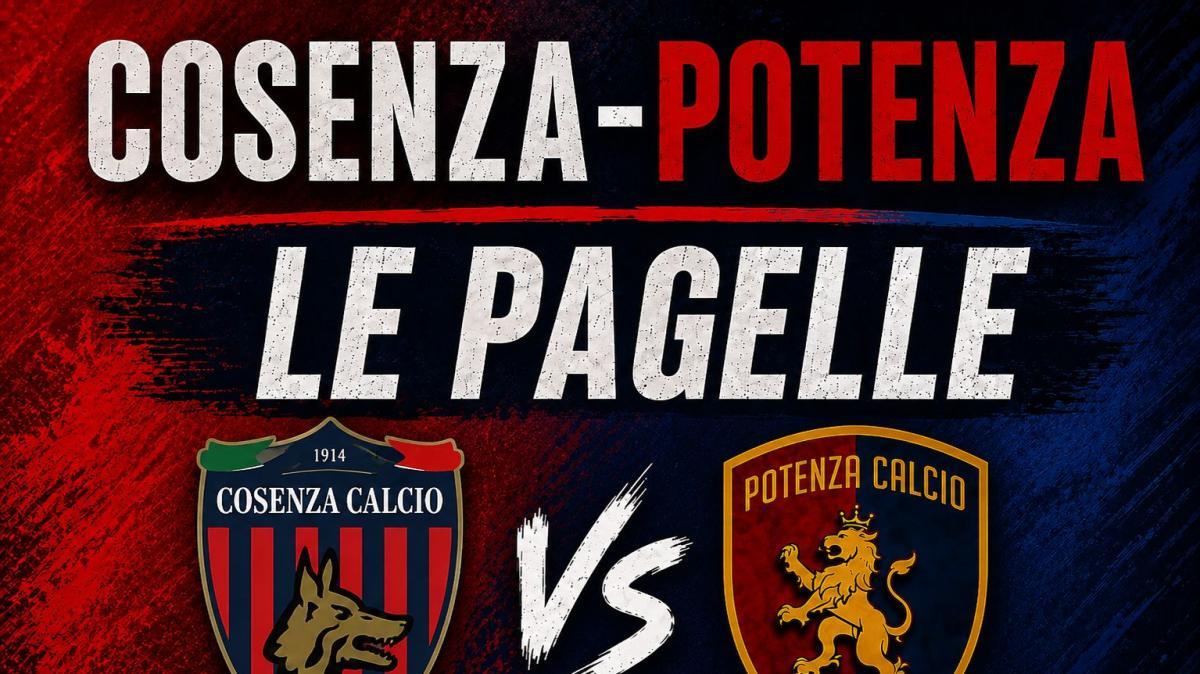 Cosenza-Potenza 1-2, le pagelle: Bura eroe allo "Scida", Cucchietti salva i rossoblù