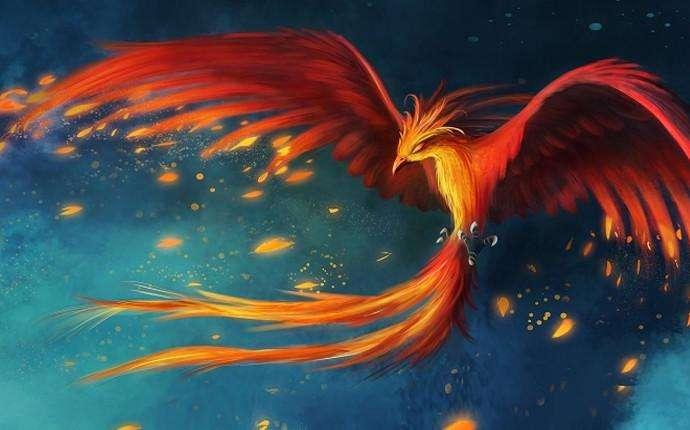 "Like the legend of the Phoenix"...