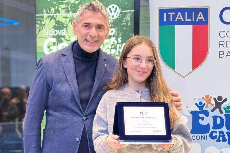 Equitazione: la vietrese Caterina Croce premiata come Migliore Atleta 2024