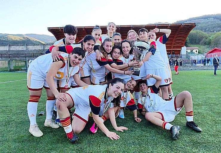 Il Potenza Calcio Femminile vince la Coppa Italia