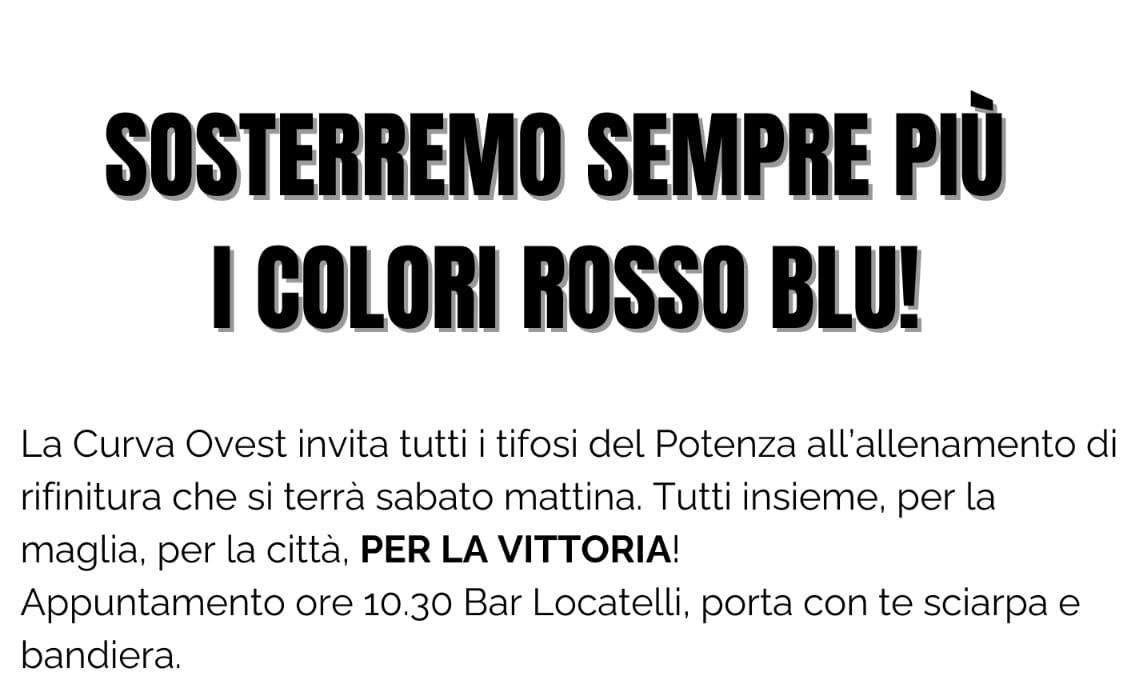 SOSTERREMO SEMPRE PIÙ I COLORI ROSSOBLU!