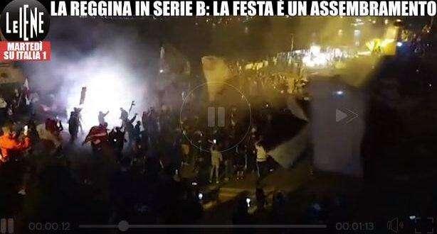 La festa promozione della Reggina fa discutere ed in riva allo stretto arrivano anche le "iene"