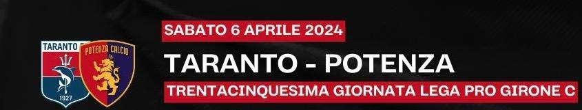 Taranto-Potenza, i convocati di mister Marchionni