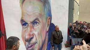 Bagno di folla per Zeman, Foggia dedica un murales al “Maestro”