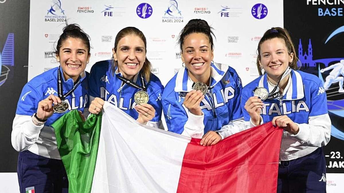 La potentina Francesca Palumbo oro nel fioretto a squadre