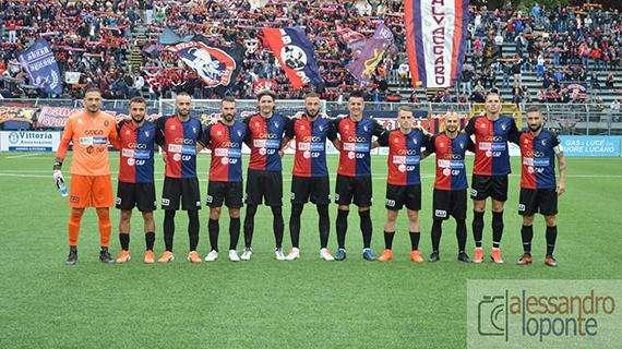 Il Potenza ha raggiunto il suo ritiro pre match.