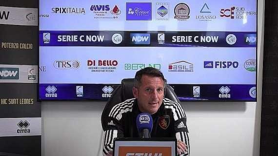 Potenza, il tecnico De Giorgio: "La squadra è carica, ci teniamo a passare il turno"