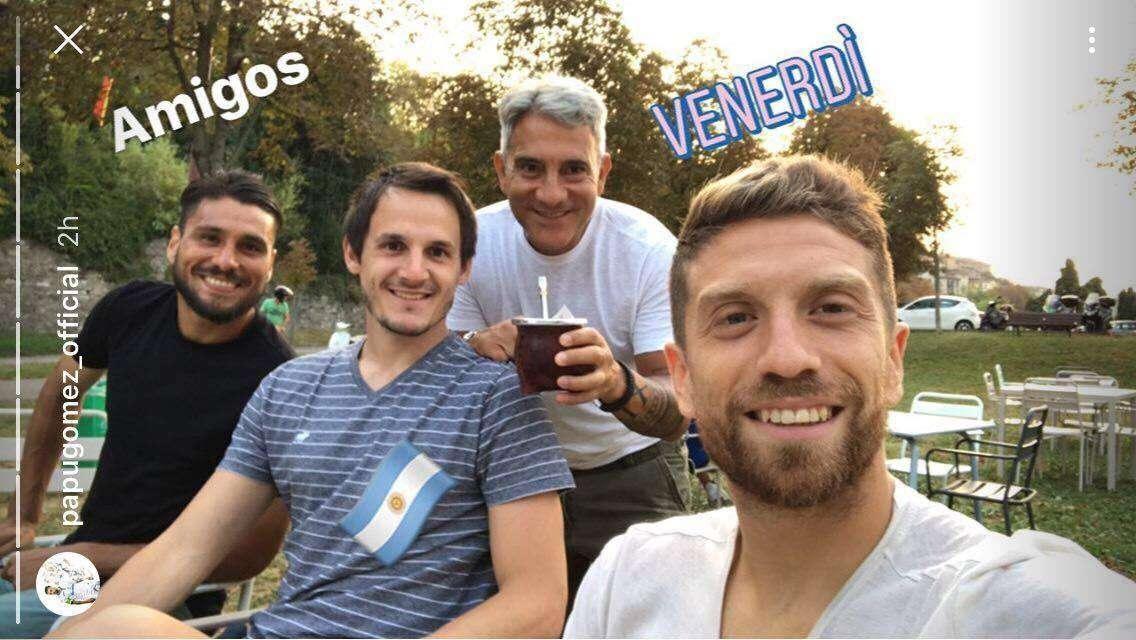 L'ex Potenza Caraccio "baila como el Papu"...