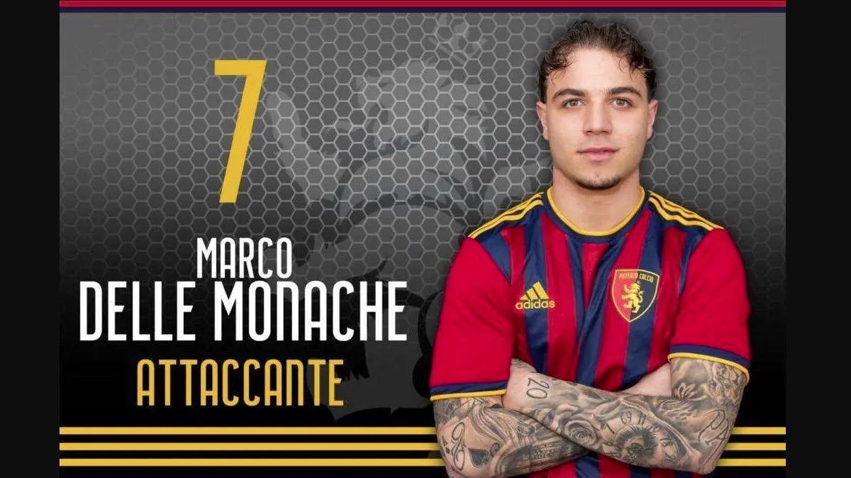 Nuova squadra per l'ex rossoblu Delle Monache, giocherà a Pineto