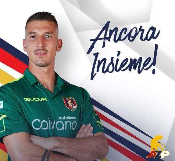 Davide Merelli prolunga il contratto con l'Az Picerno