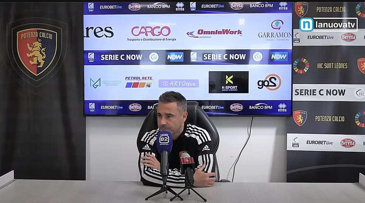 Potenza-Benevento, mister Marchionni: "Una partita che si prepara da sola. Dobbiamo fare la gara perfetta per 100 minuti"