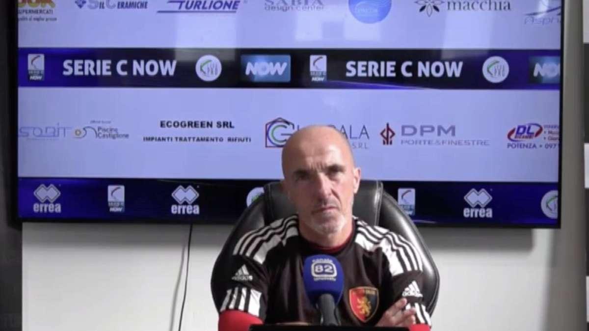 Verso Benevento-Potenza, il tecnico Lerda: "La squadra sta lavorando molto bene"