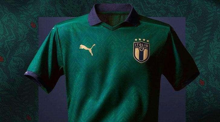 Gli azzurri... in verde!
