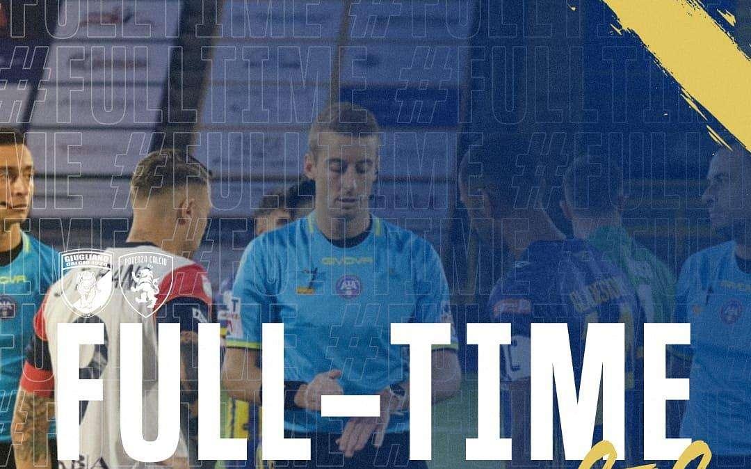 Giugliano-Potenza, la cronaca della partita