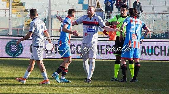 Le decisioni del Giudice Sportivo dopo Catania-Potenza. Coppola e Giosa diffidati