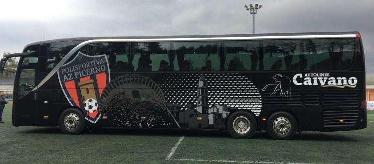 Anche quest'anno il Picerno viaggerà su un pullman personalizzato...