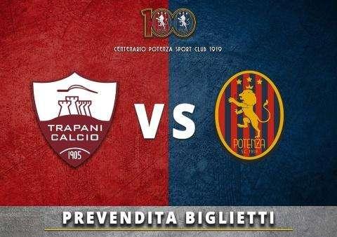 Aperta la prevendita dei tagliandi per Trapani-Potenza