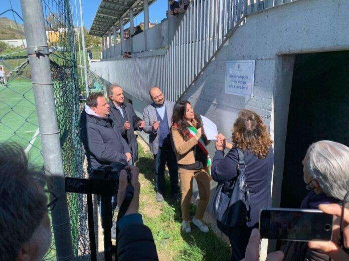 A Ruoti sono stati intitolati a Nino Postiglione gli spalti del campo di calcio a cinque
