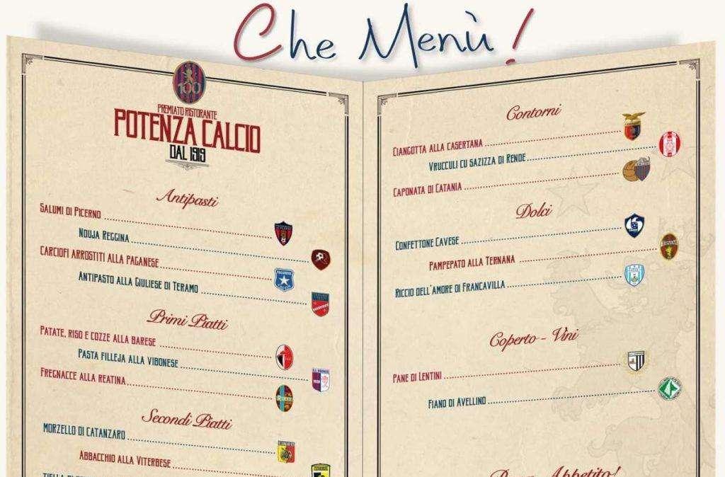 Potenza,il menu' è da leccrasi i baffi!