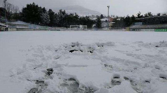 Il 'Curcio' innevato