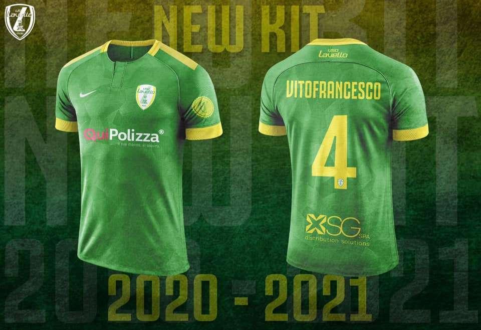 Il Lavello, contro il Portici, con le nuove maglie home