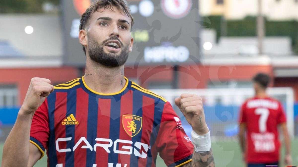 Potenza, stagione finita per Bruschi. Il calciatore: "Tiferò e sosterrò i miei compagni come se fossi in quel rettangolo verde a correre con loro"