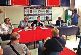 Il Potenza presente alla finale tra Rionero e Pomarico.