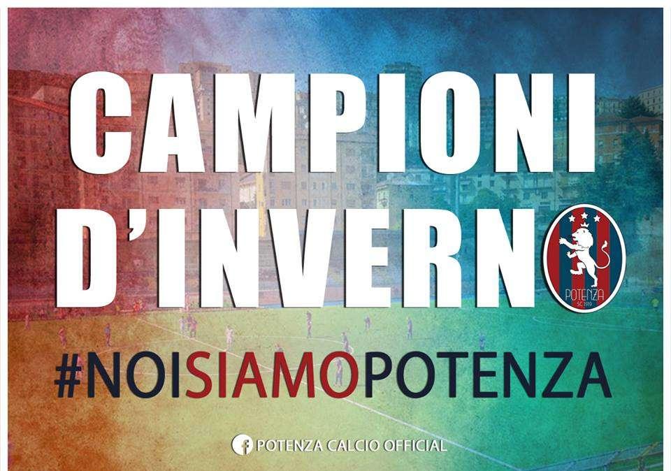 IL POTENZA E' CAMPIONE D'INVERNO...
